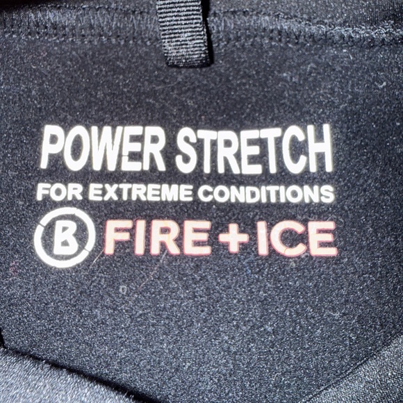 Bogner Fire+Ice Power Stretch Ski Base Layer Black Multi-Stripe M Performance - Picture 2 of 11